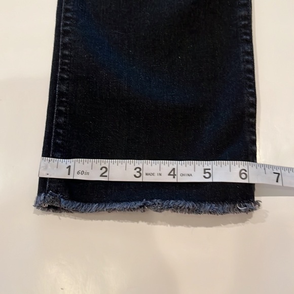 7 For All Mankind Cropped High Waist Vintage Straight Size 25 - Picture 7 of 16